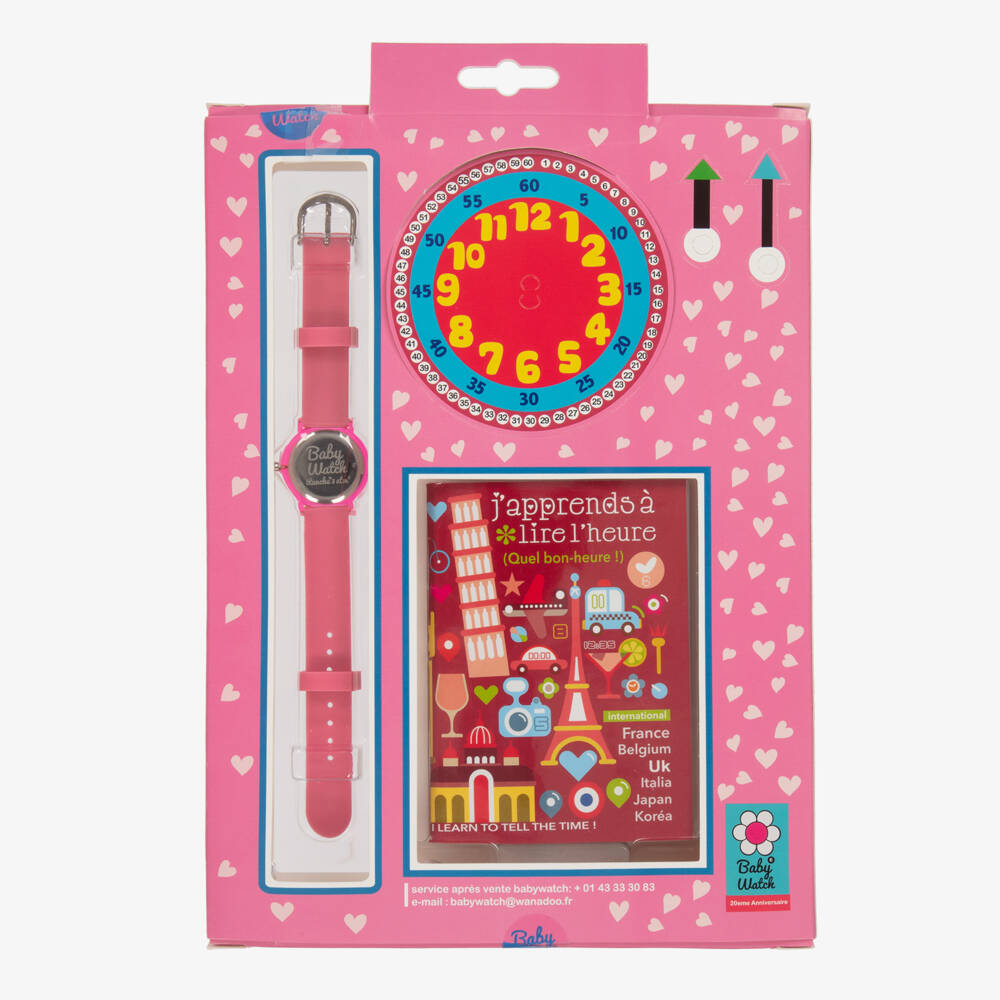 Baby Watch, Paris-Girls Pink Princess Watch | Childrensalon Outlet