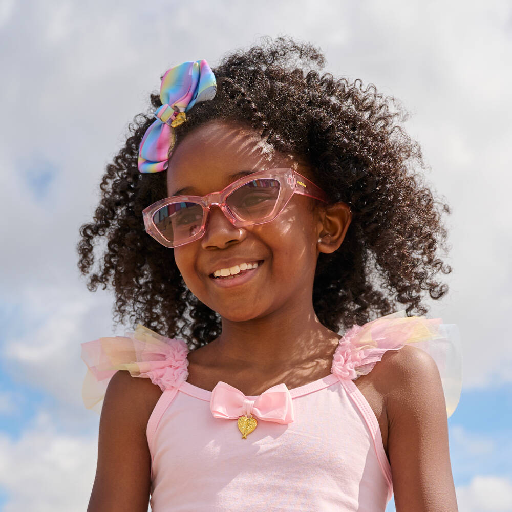Angel's Face-Girls Pink Tinted Sunglasses | Childrensalon Outlet
