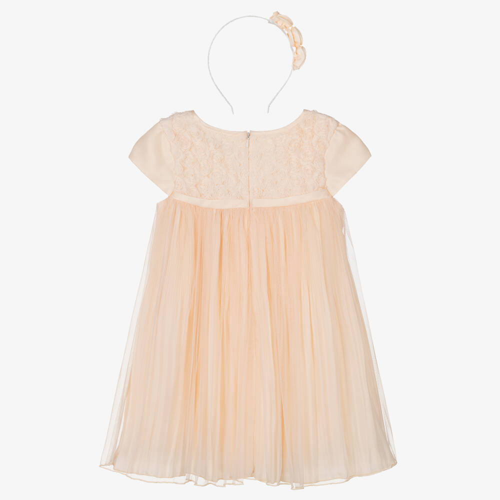 Romano-Girls Pink Tulle Dress Set | Childrensalon Outlet
