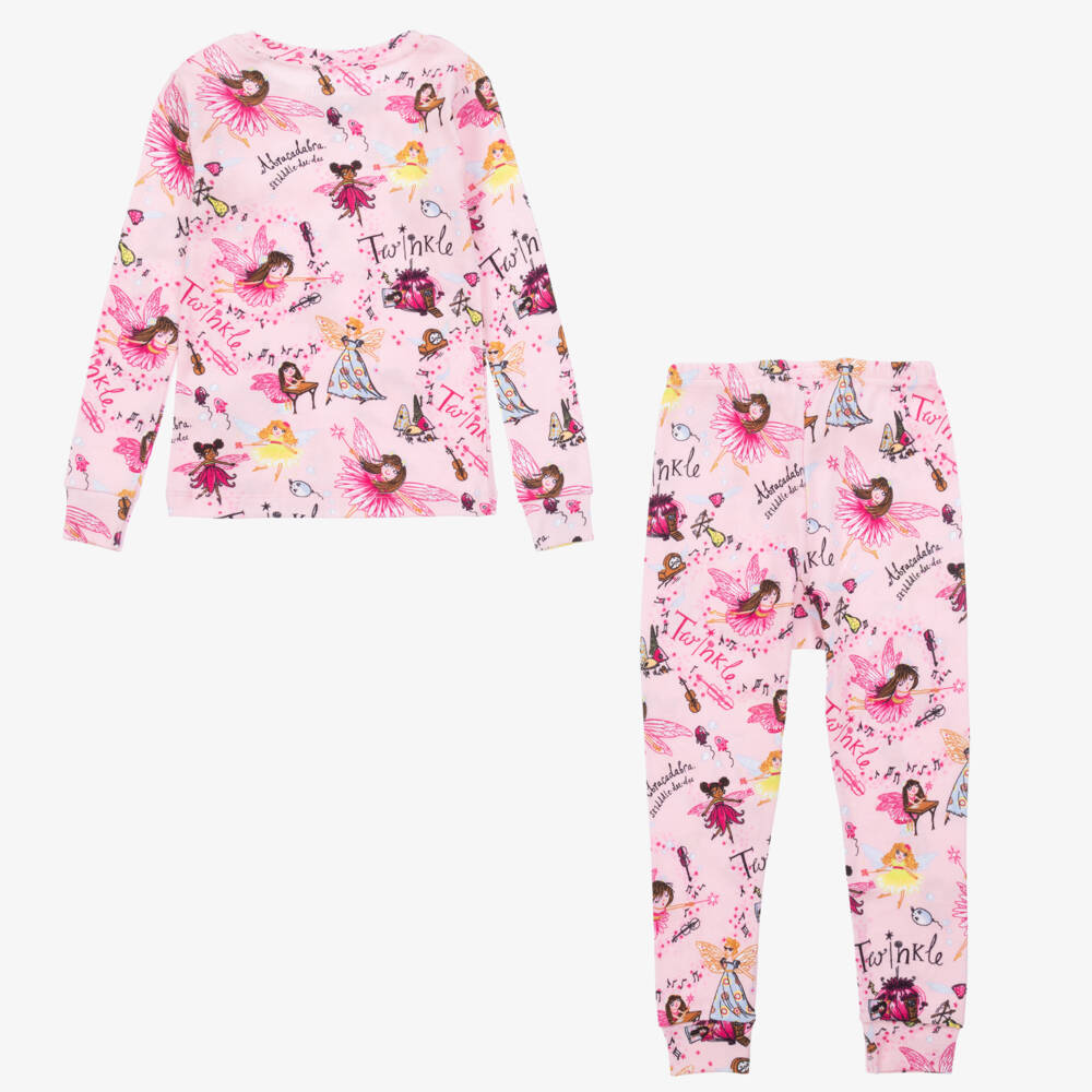 Books to Bed-Girls Pink Twinkle Pyjamas & Book Set | Childrensalon Outlet