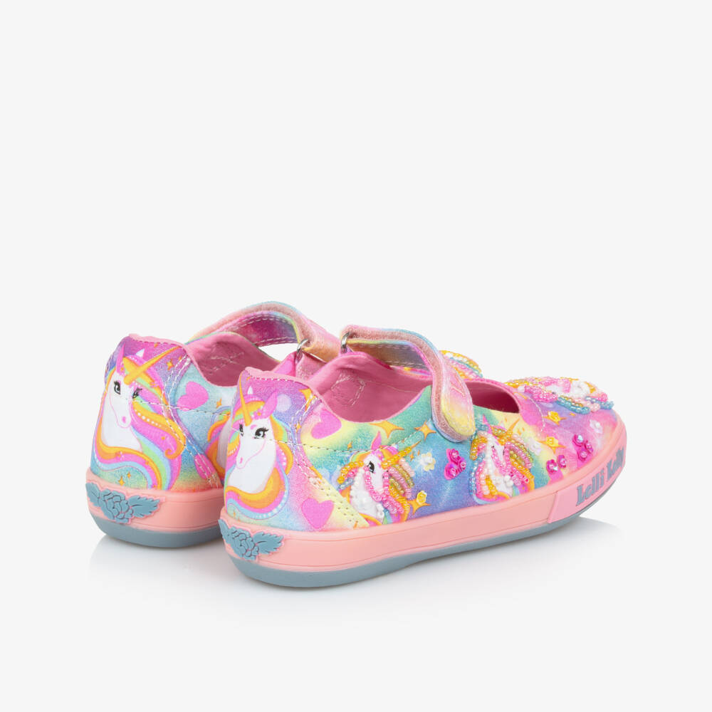 Lelli Kelly-Girls Pink Unicorn Shoes | Childrensalon Outlet