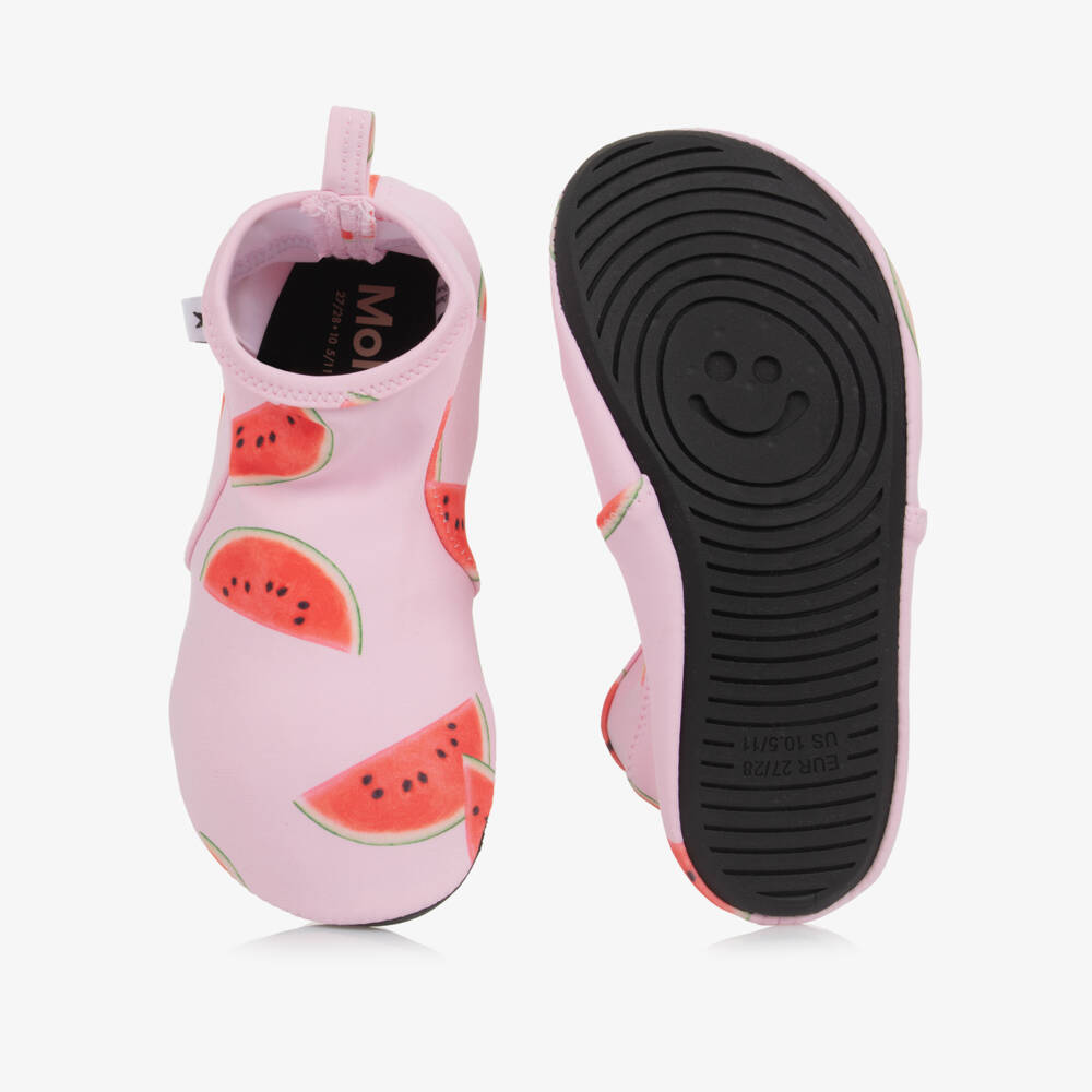 Molo-Girls Pink Watermelon Aqua Shoes (UPF 50+) | Childrensalon Outlet