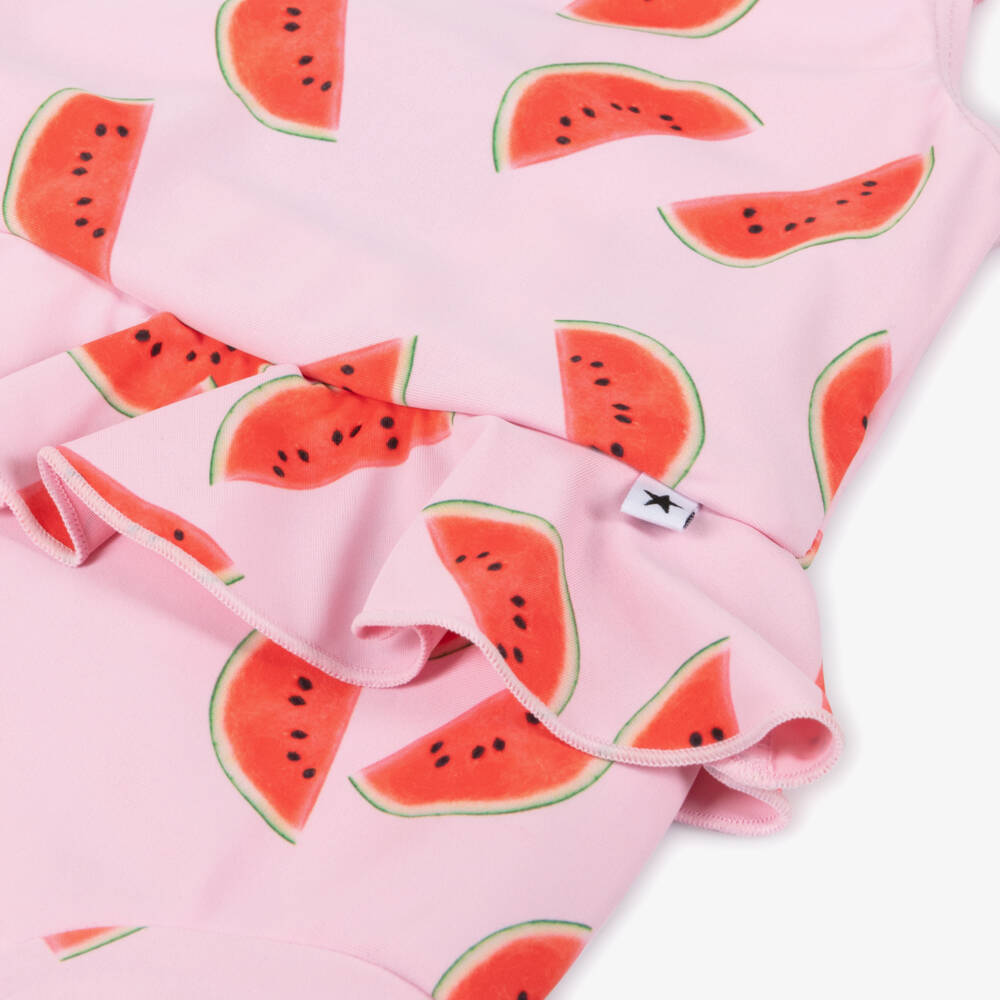 Molo-مايوه بناتي وردي بنقشة البطيخ | Childrensalon Outlet