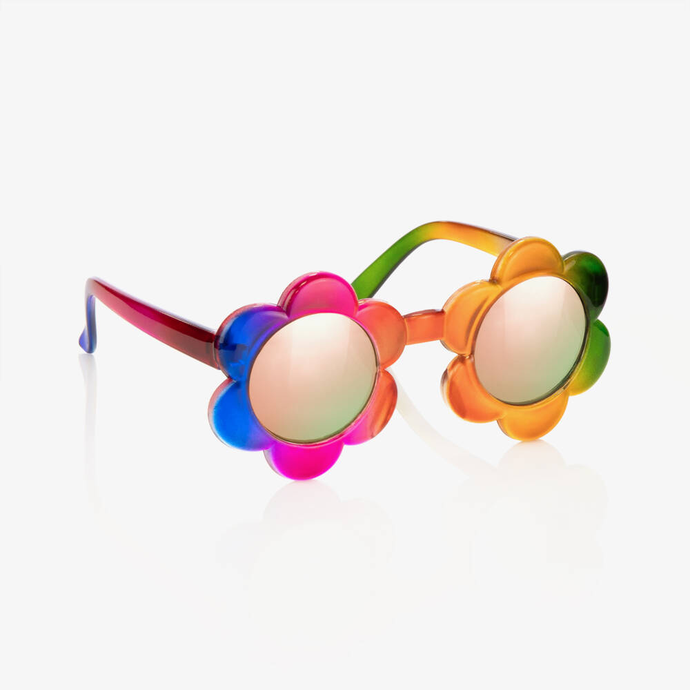 Stella Cove-Girls Rainbow Flower Sunglasses | Childrensalon Outlet