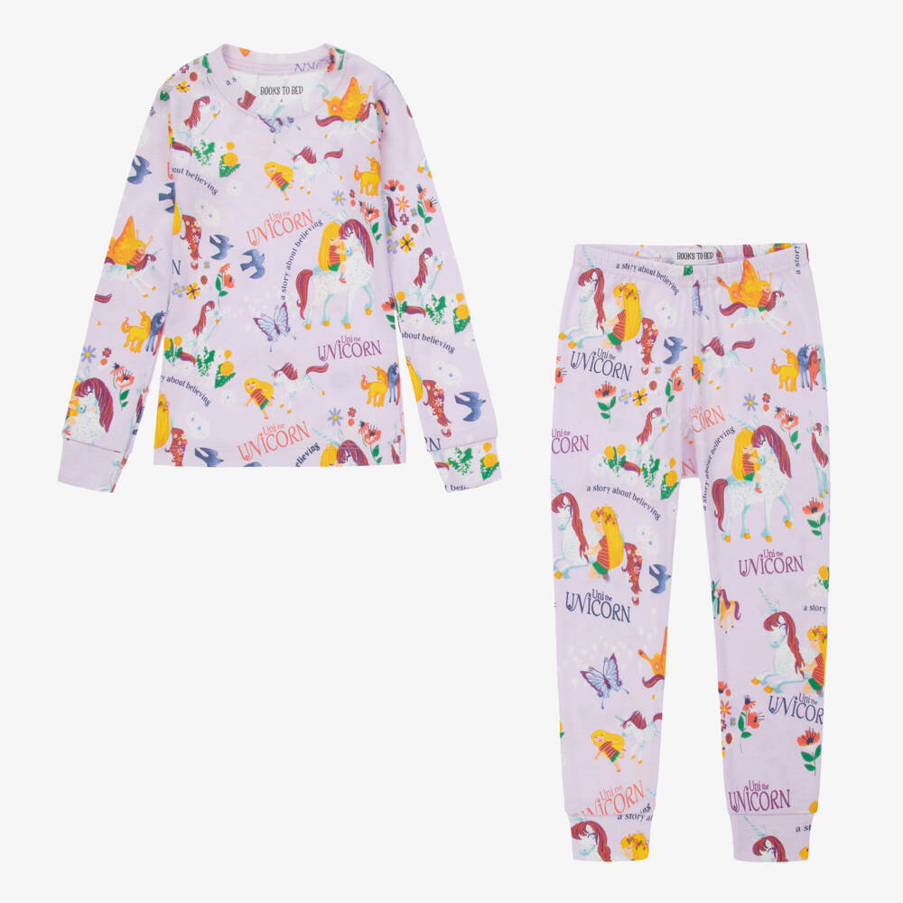 Childrensalon Hampers-Girls Unicorn Pyjamas Gift Hamper | Childrensalon Outlet