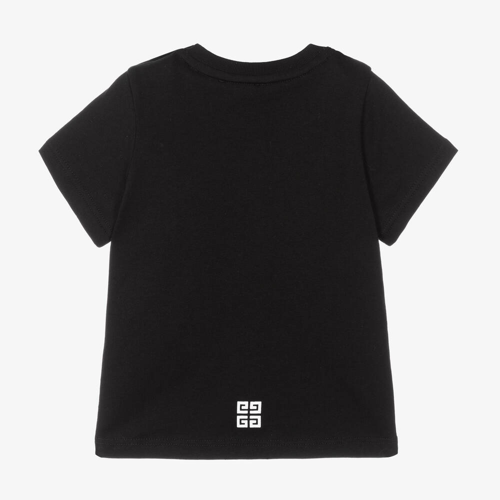 Plain black t shirt baby top