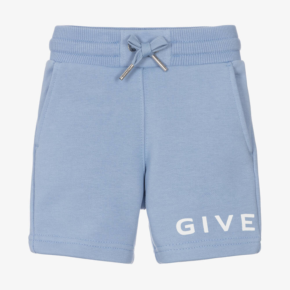 Givenchy - Blaue Baumwollshorts für Babys | Childrensalon