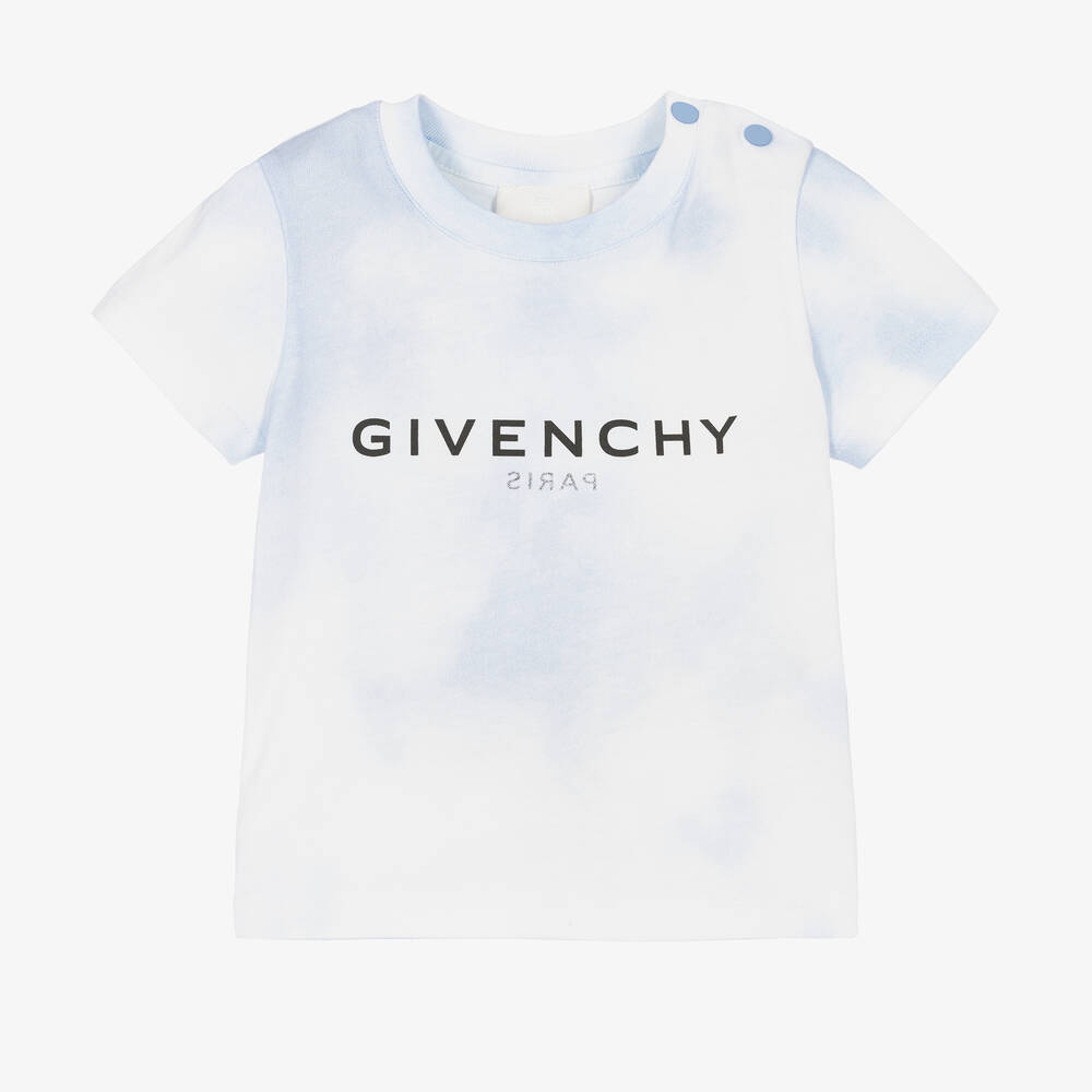 Givenchy - T-shirt imprimé nuages bébé garçon | Childrensalon