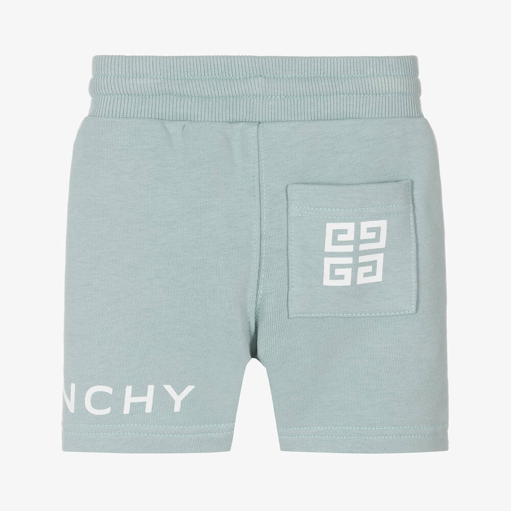 Givenchy-Baby Boys Sage Green Shorts | Childrensalon Outlet
