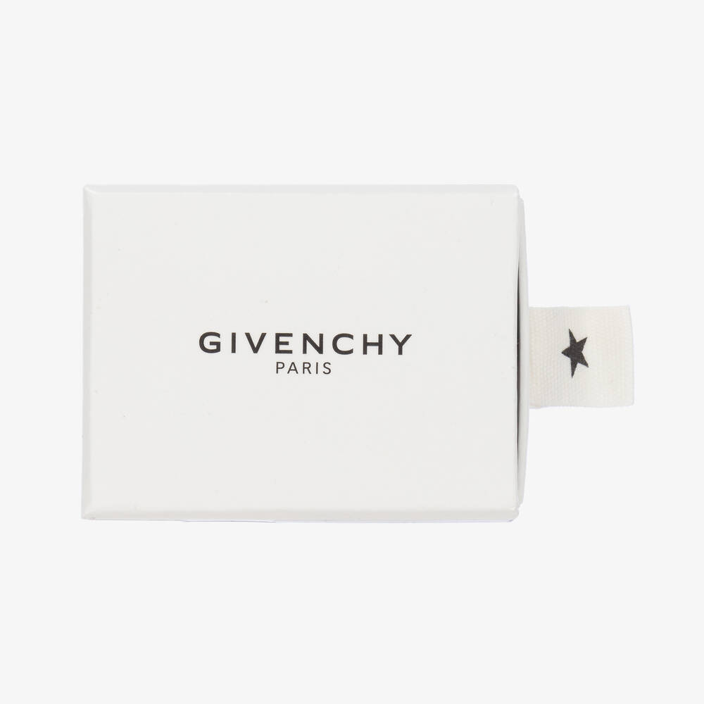 Givenchy-Baby Boys White & Blue Logo Socks (2 Pack) | Childrensalon Outlet