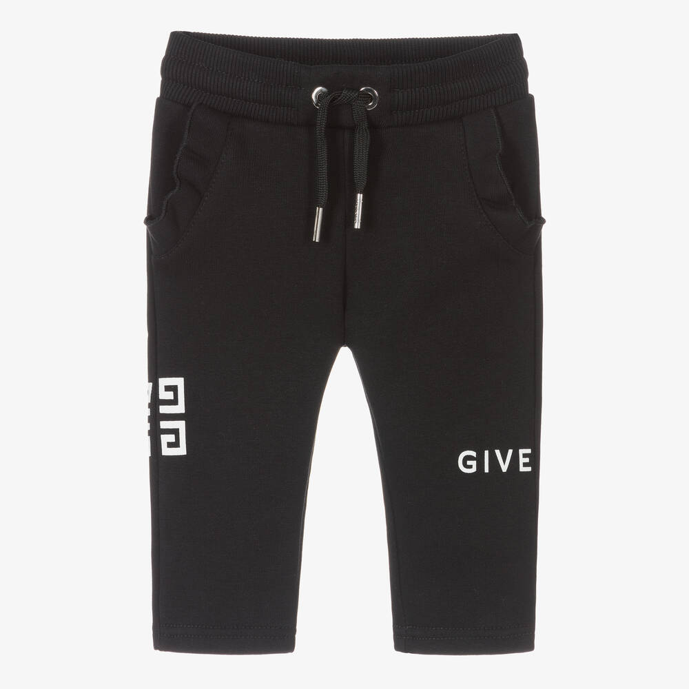 Givenchy - Schwarze 4G Jogginghose (Baby M) | Childrensalon