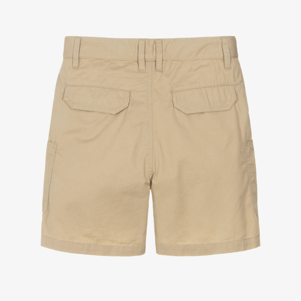 Givenchy-Beige Utility Shorts | Childrensalon Outlet