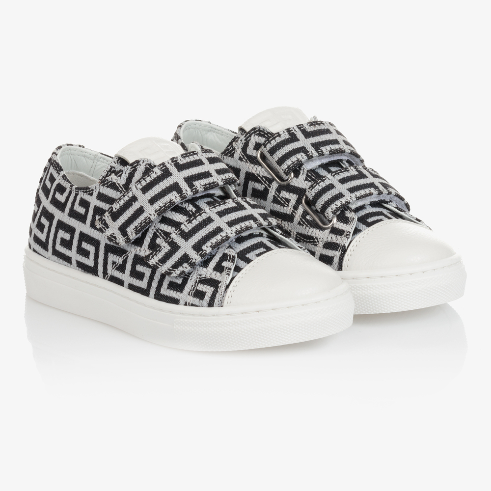 Givenchy - Baskets noires 4G | Childrensalon