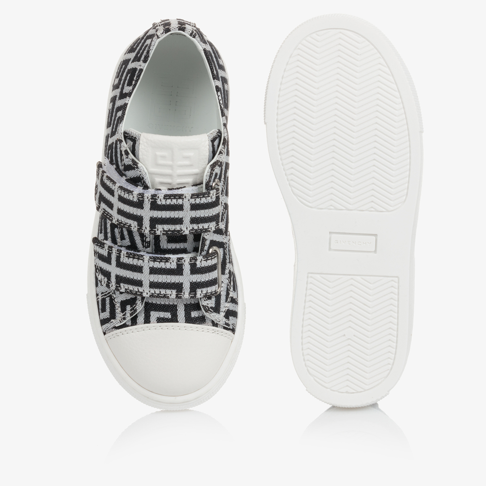 Givenchy - Black 4G Logo Trainers | Childrensalon Outlet