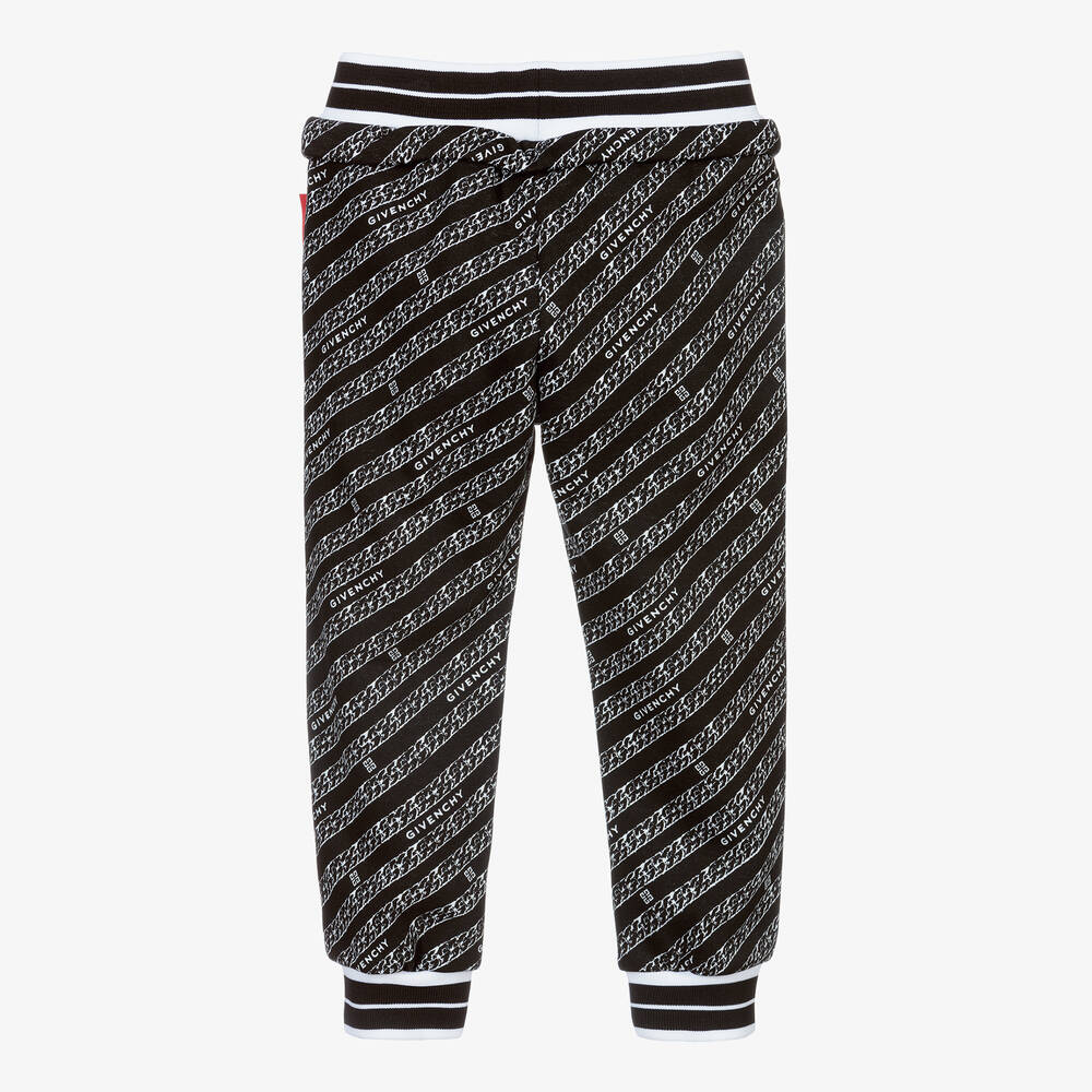 Black chain joggers deals