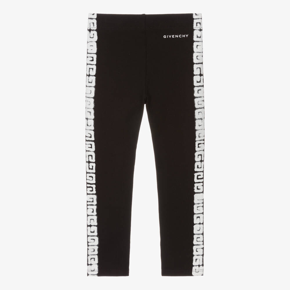 Givenchy x Chito Girl's Blurred-Print Leggings, Size 4-6
