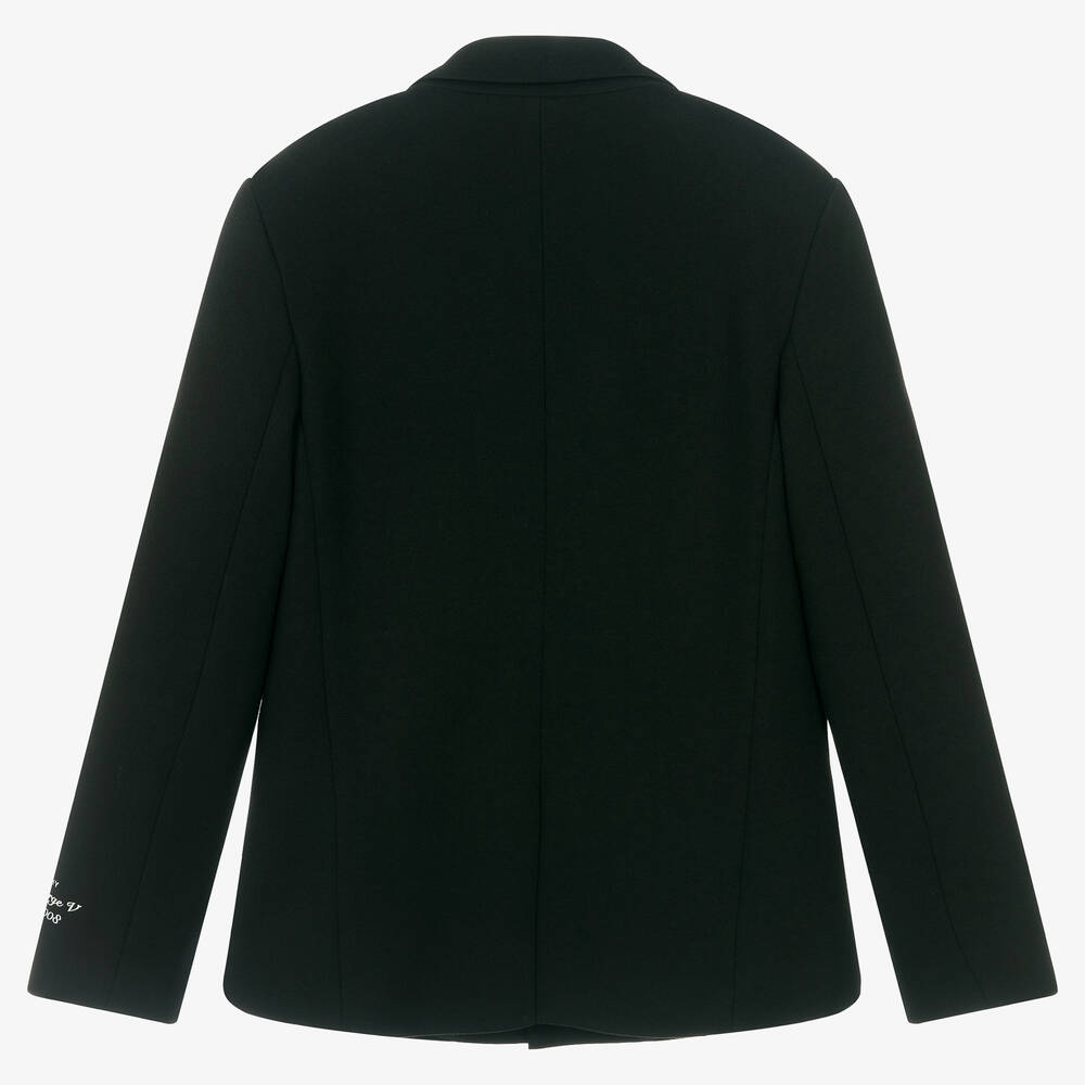 جيفنشي-جاكيت بلايزر 4G بعروة معدنية لون أسود للأولاد | Childrensalon Outlet