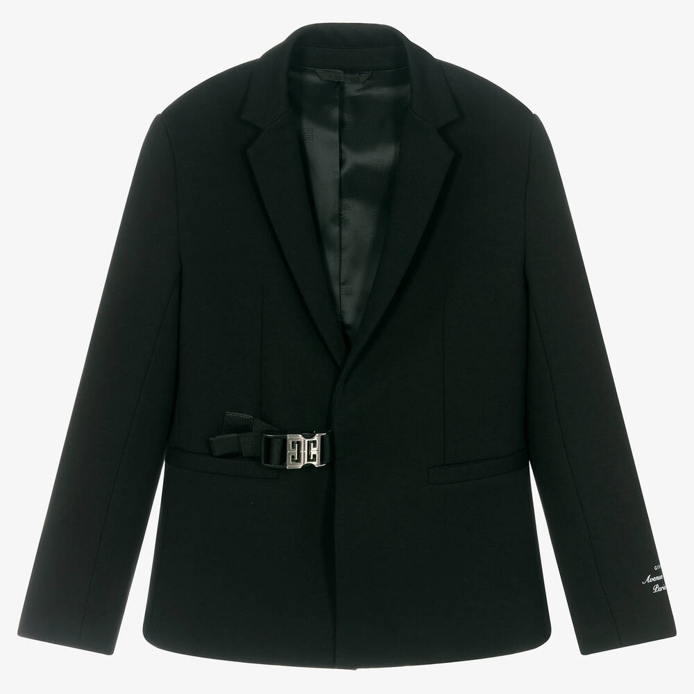 Givenchy - Milano-Blazer 4G-Schnalle schwarz | Childrensalon