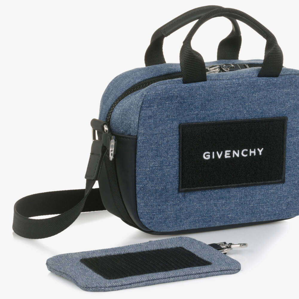 Givenchy-Blue Denim Handbag | Childrensalon Outlet