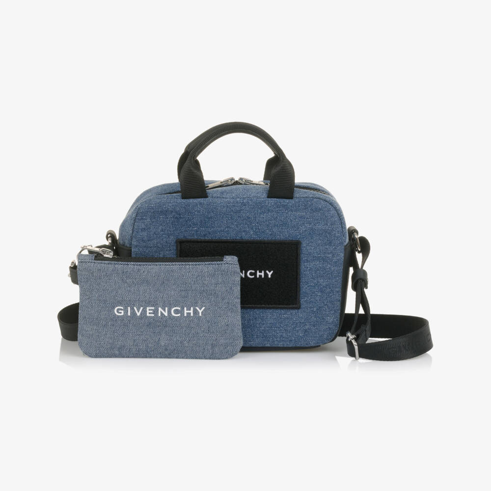 Givenchy-Blue Denim Handbag | Childrensalon Outlet