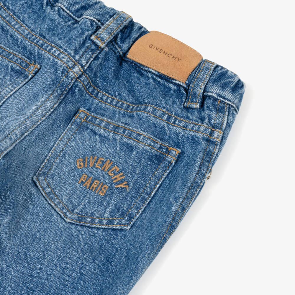 Givenchy-Blue Denim Jeans | Childrensalon Outlet