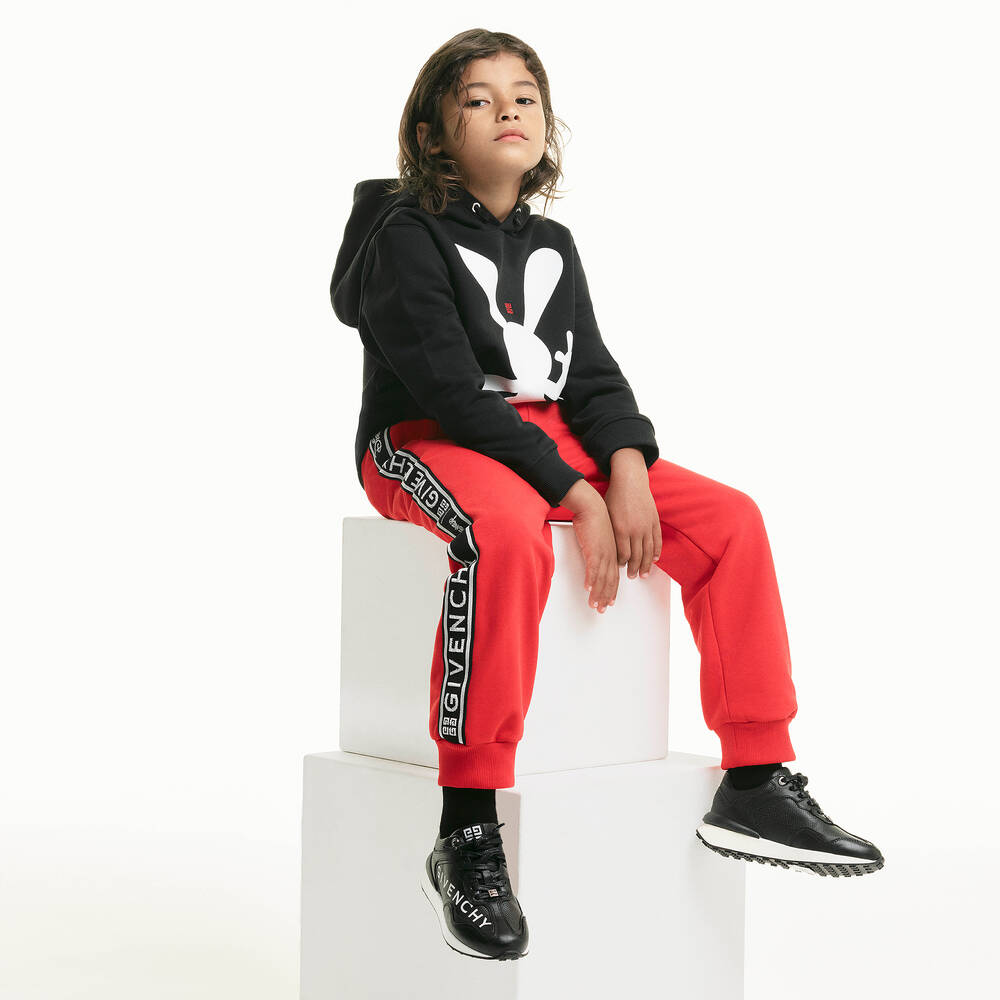 Givenchy-Черный хлопковый топ Disney с капюшоном | Childrensalon Outlet
