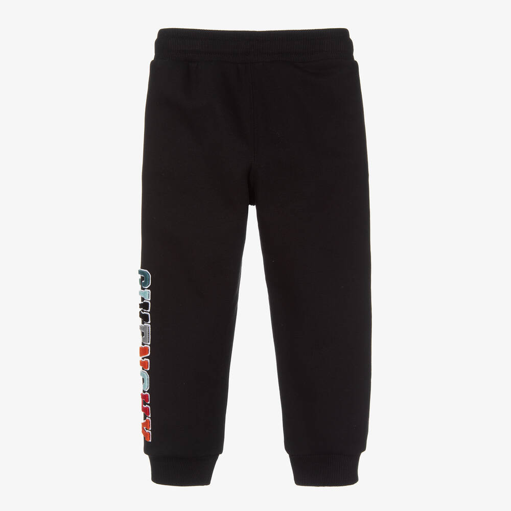 Givenchy-Черные джоггеры из хлопкового джерси | Childrensalon Outlet