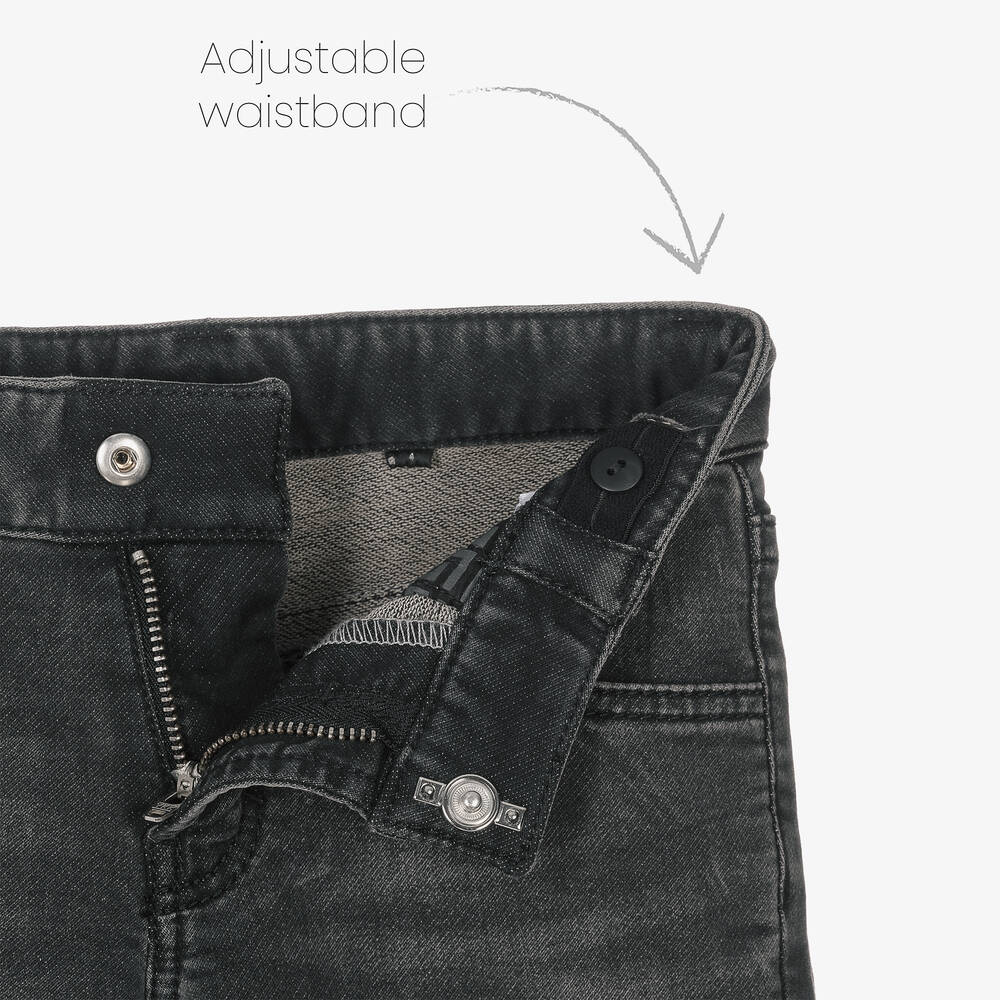 Givenchy-Boys Black Cotton Jersey Shorts | Childrensalon Outlet