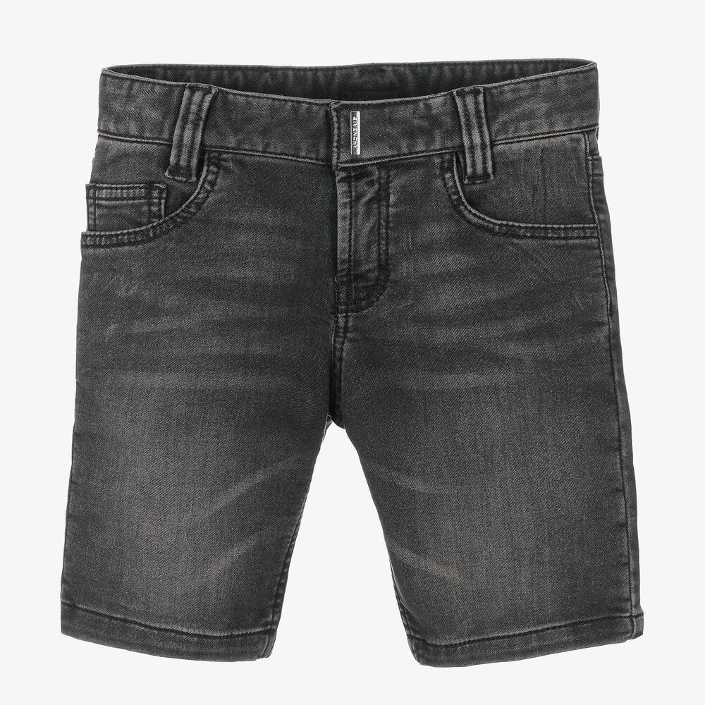 Givenchy - Schwarze Baumwolljersey-Shorts (J) | Childrensalon