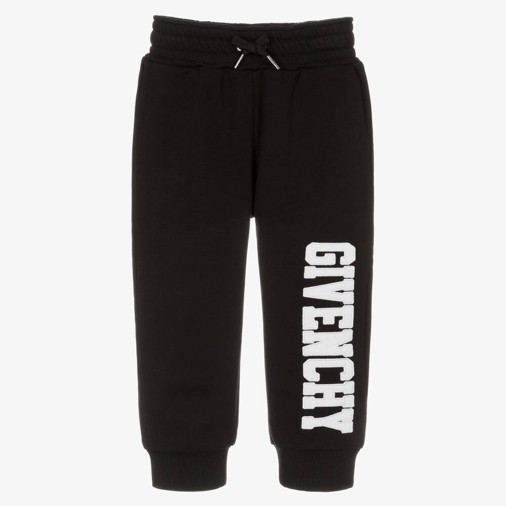 Givenchy - Schwarze Baumwoll-Jogginghose | Childrensalon