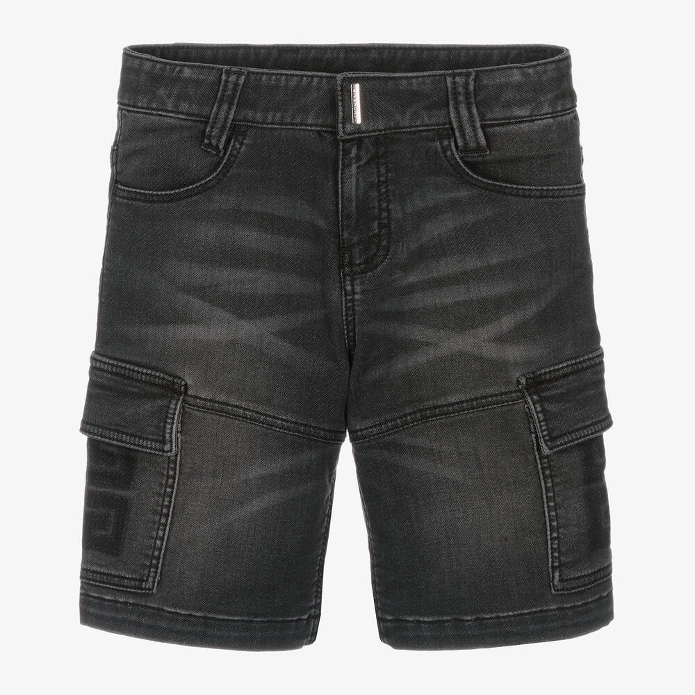 Dark jean shorts top