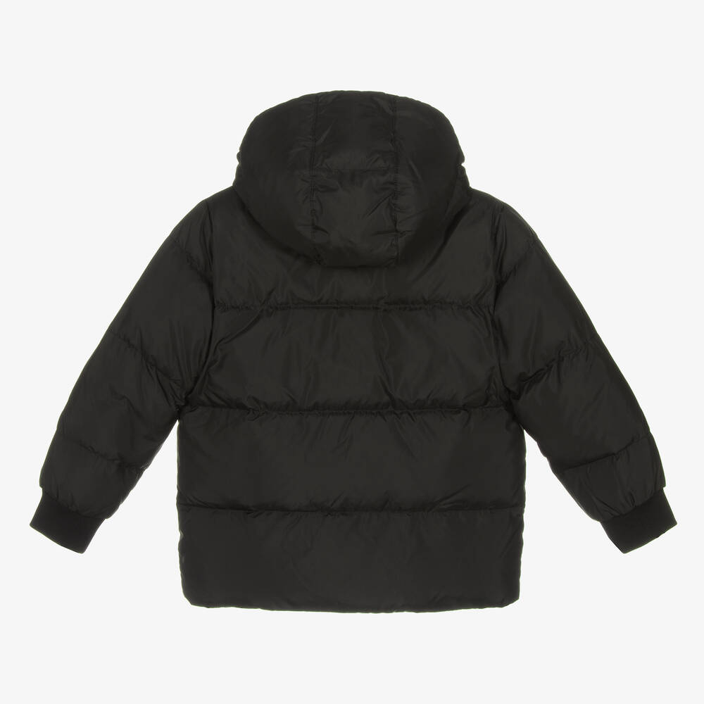 Givenchy-Boys Black Down Padded Puffer Jacket | Childrensalon Outlet
