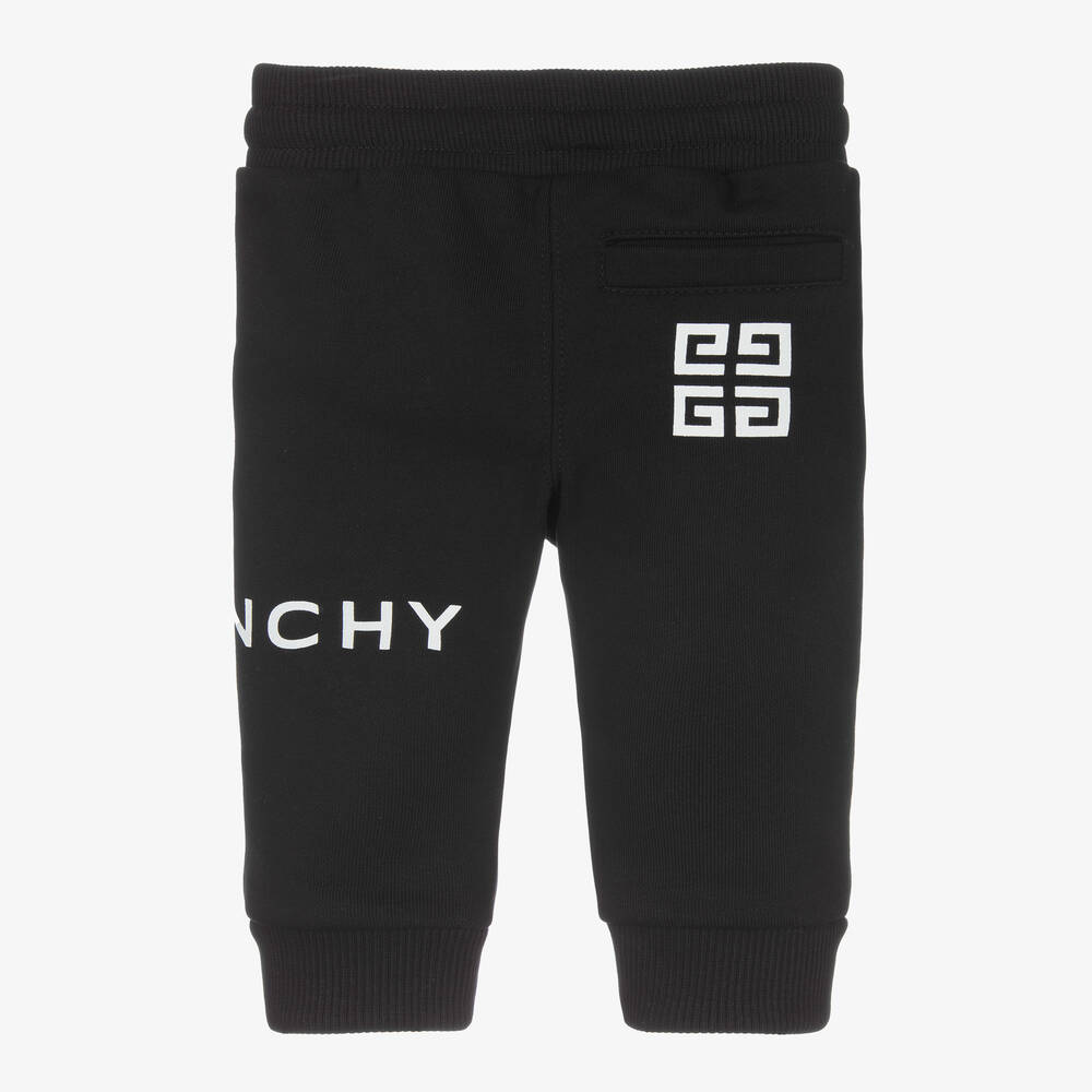 Givenchy Boys Black Logo Joggers