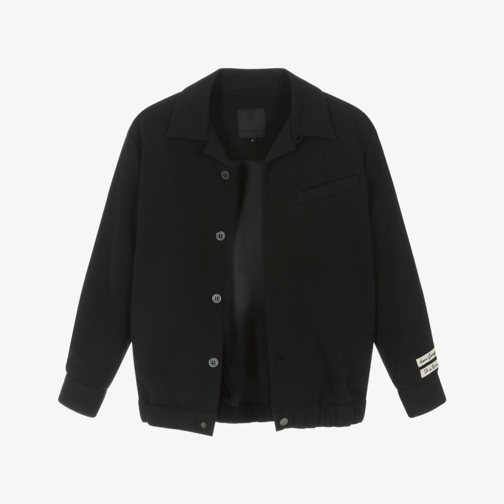 Givenchy-Элегантный черный миланский пиджак для мальчиков | Childrensalon Outlet