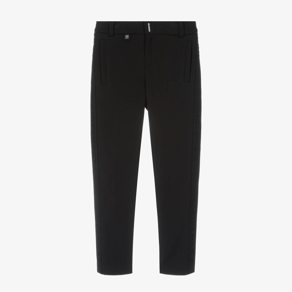 Givenchy - Pantalon noir en jersey Milano | Childrensalon