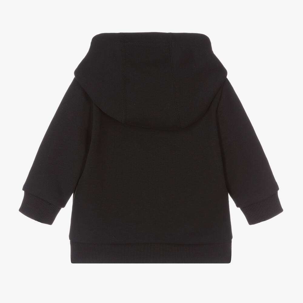 Givenchy - Boys Black Varsity Zip-Up Hoodie | Childrensalon