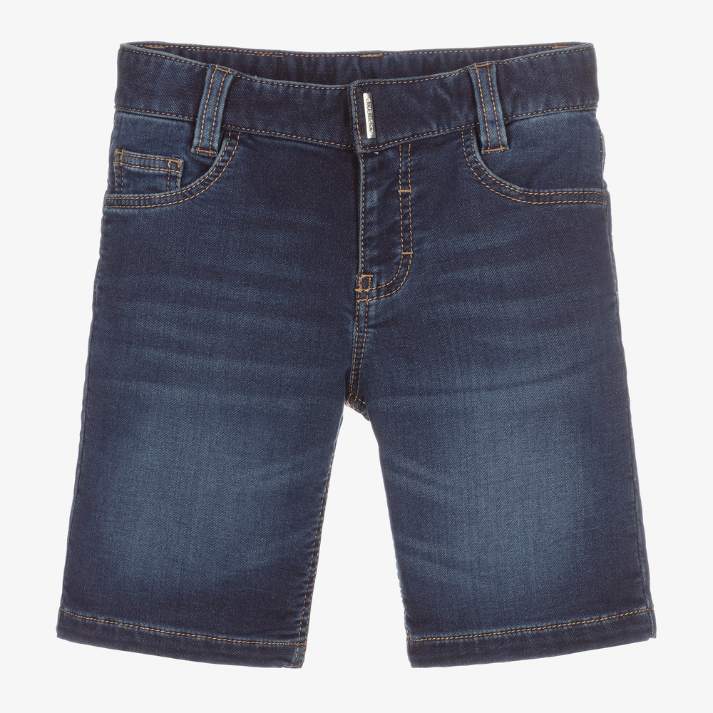 Givenchy - Short bleu en jersey Garçon | Childrensalon