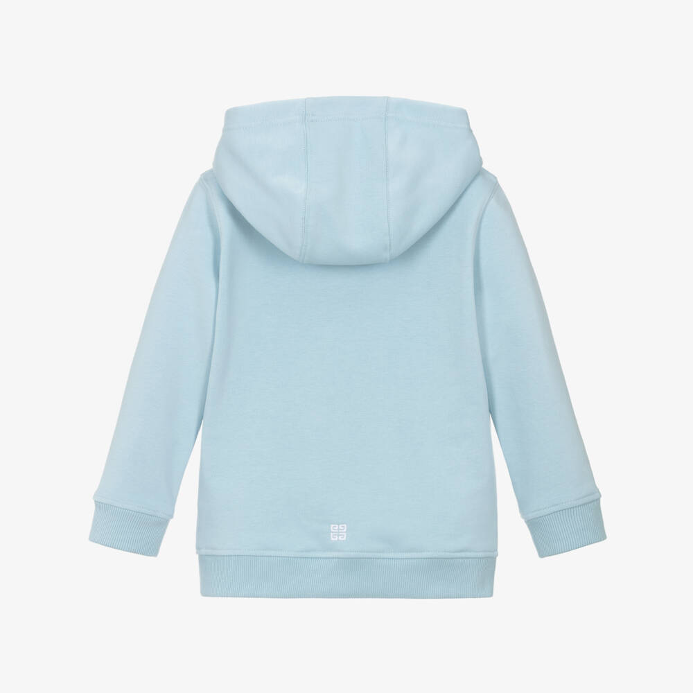 Givenchy-سويت شيرت أزرق محبوك بشعار للأولاد | Childrensalon Outlet