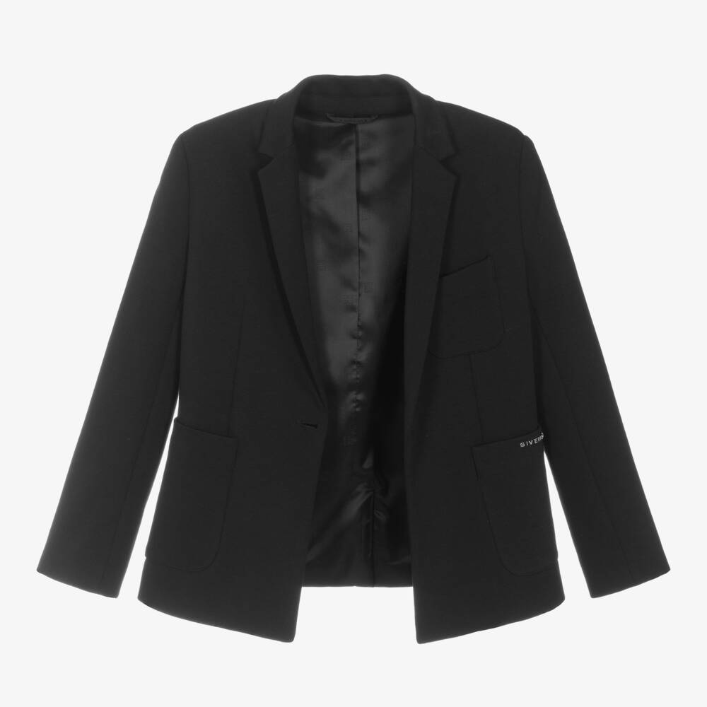 Givenchy-Элегантный пиджак Милано угольного цвета для мальчиков | Childrensalon Outlet