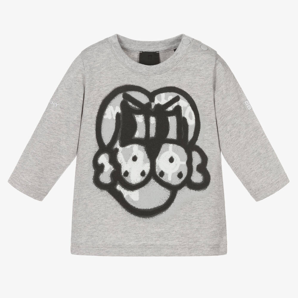 Givenchy - Grau meliertes Hundeoberteil (J) | Childrensalon