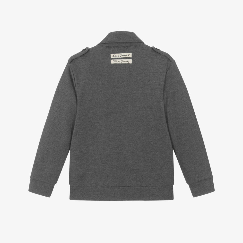 Givenchy-Серая миланская утилитарная куртка для мальчиков | Childrensalon Outlet