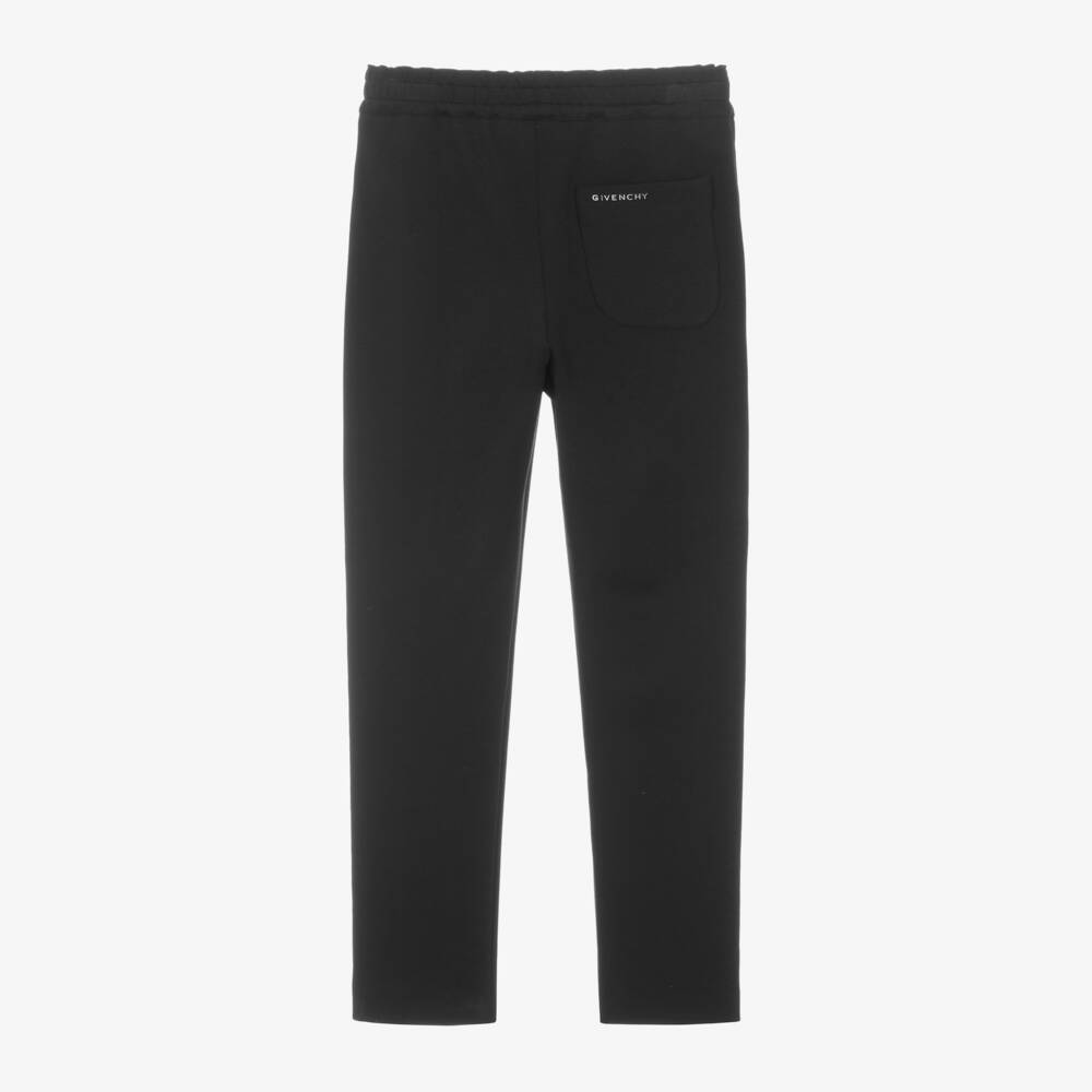 Givenchy-Роскошные черные трикотажные брюки для мальчиков | Childrensalon Outlet