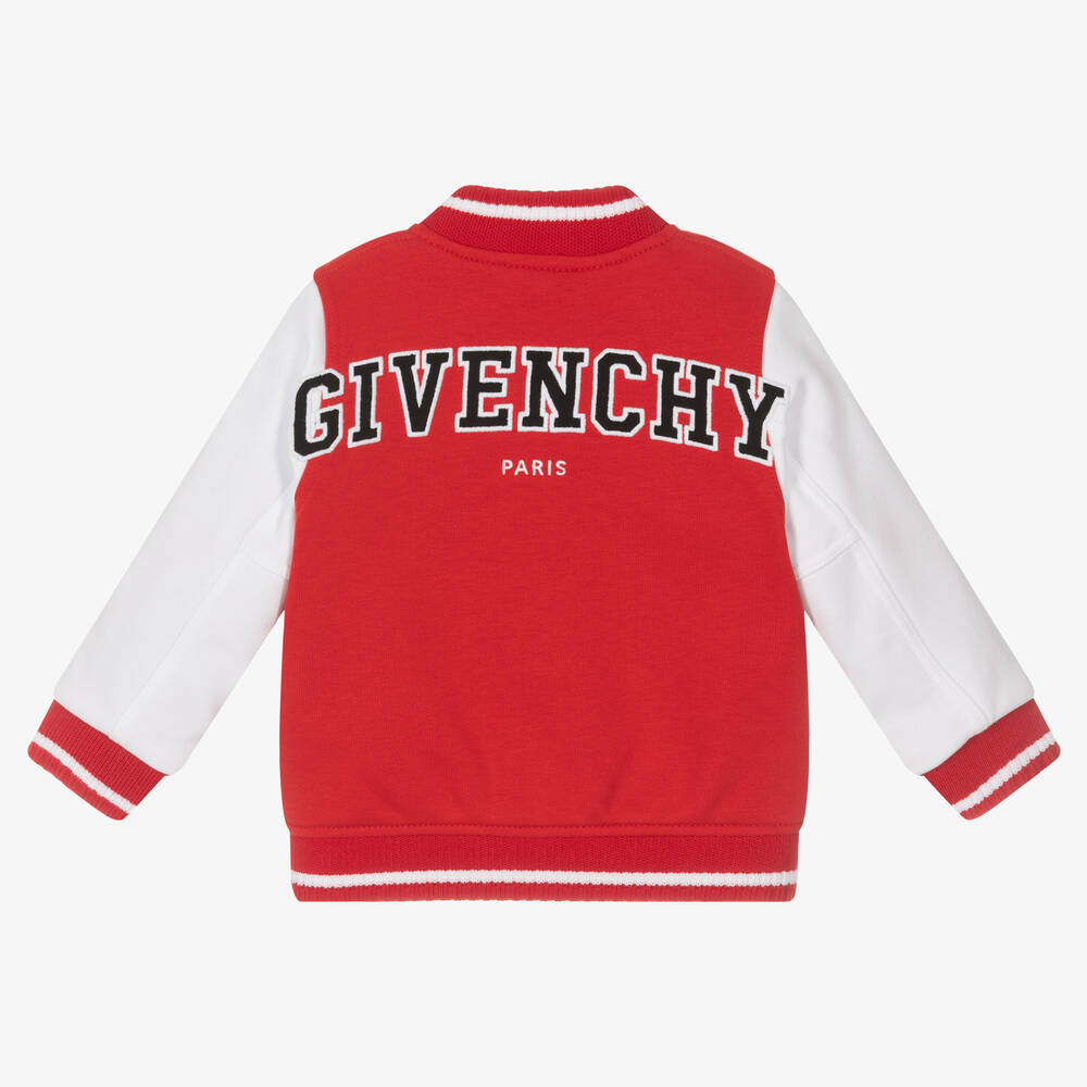 Givenchy red bomber sale jacket
