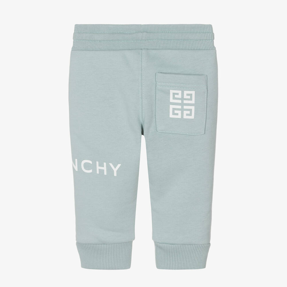 Givenchy-Boys Sage Green Joggers | Childrensalon Outlet