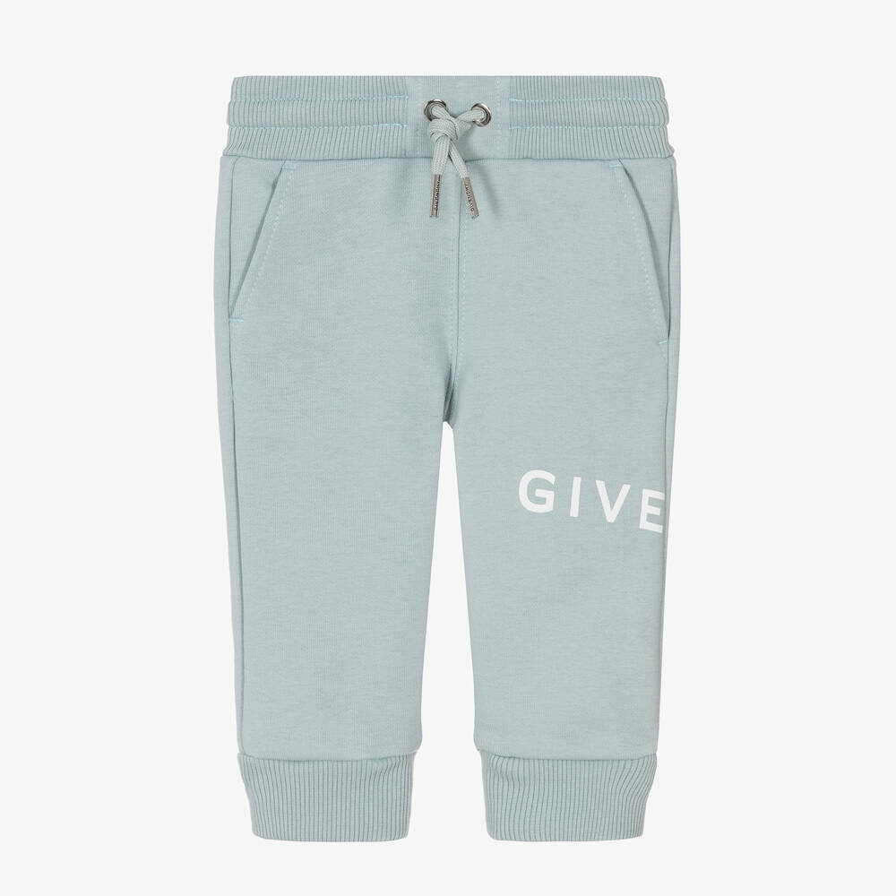 Givenchy - Boys Sage Green Joggers | Childrensalon