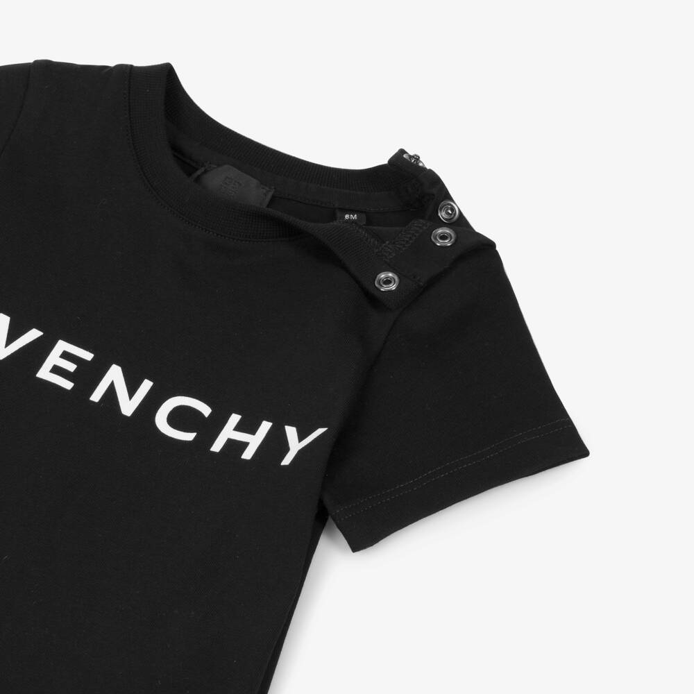 Givenchy-Boys Sleek Cotton Tee | Childrensalon Outlet