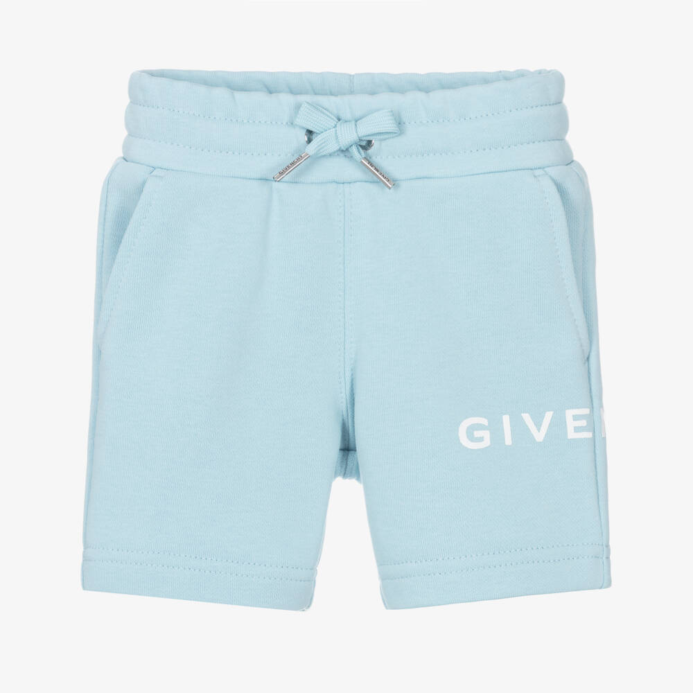 Givenchy-Мягкие синие шорты из джерси для мальчиков | Childrensalon Outlet