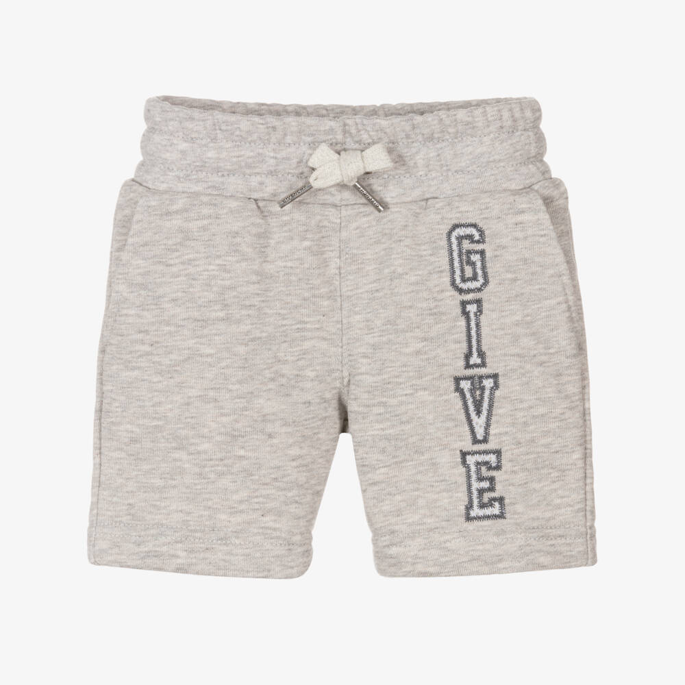 Givenchy-Мягкие серые шорты из джерси для мальчиков | Childrensalon Outlet
