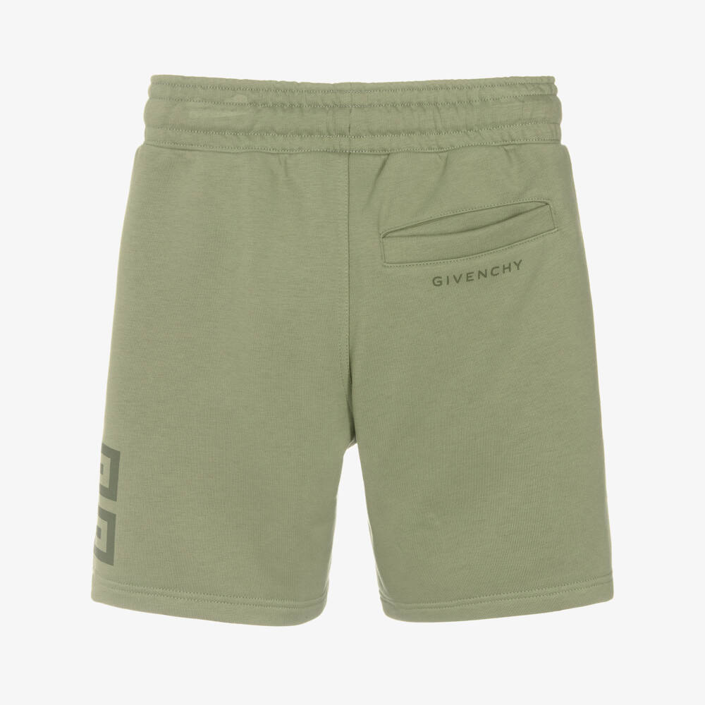 Givenchy-Boys Verdant Cotton Blend Shorts | Childrensalon Outlet