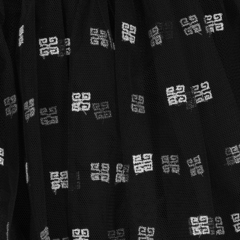 Givenchy-Черная юбка из тюля для девочек | Childrensalon Outlet